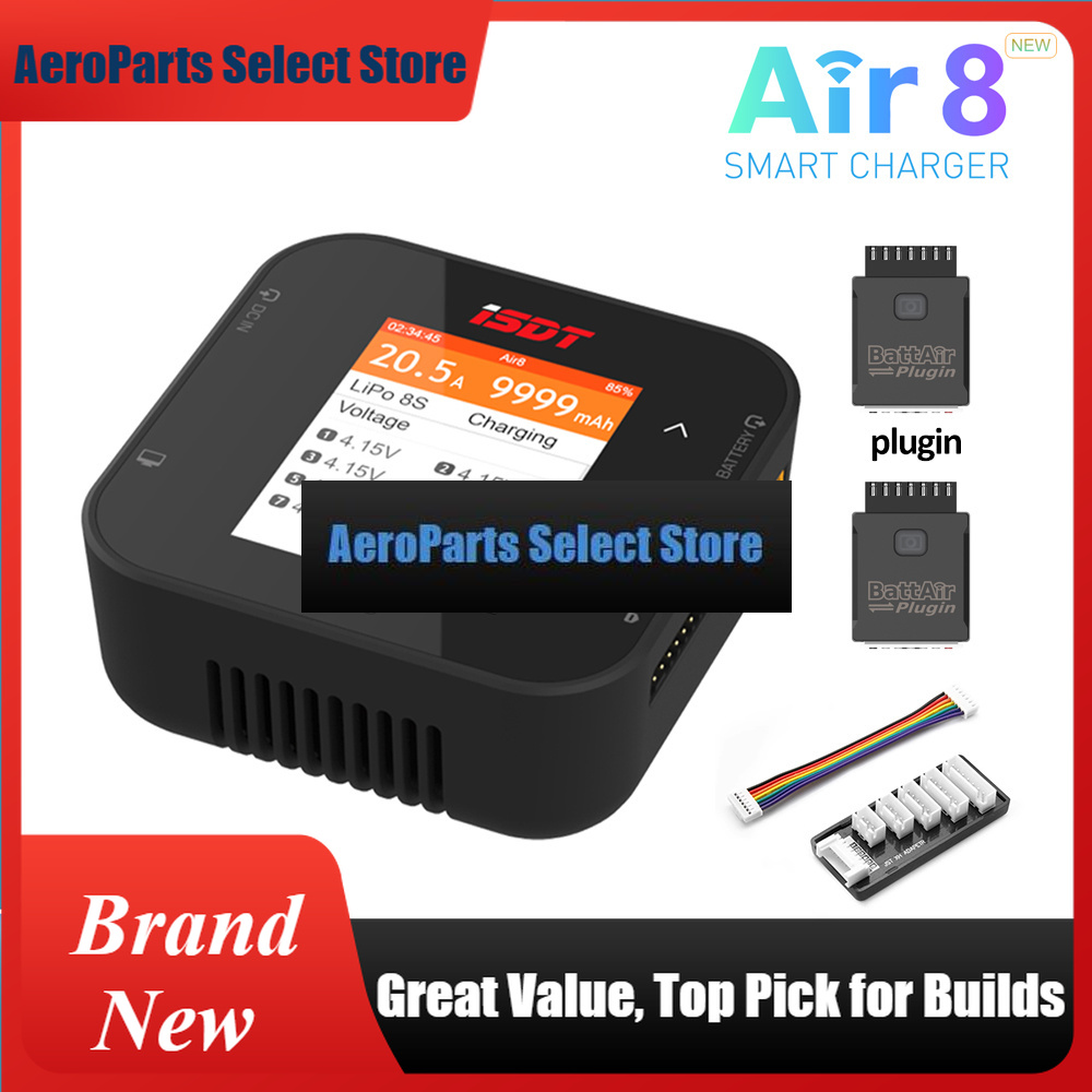 Isdt Air8 8S Lipo Charger - Caricabatterie e Scaricabatterie AeroPartsISDT Air8 500W