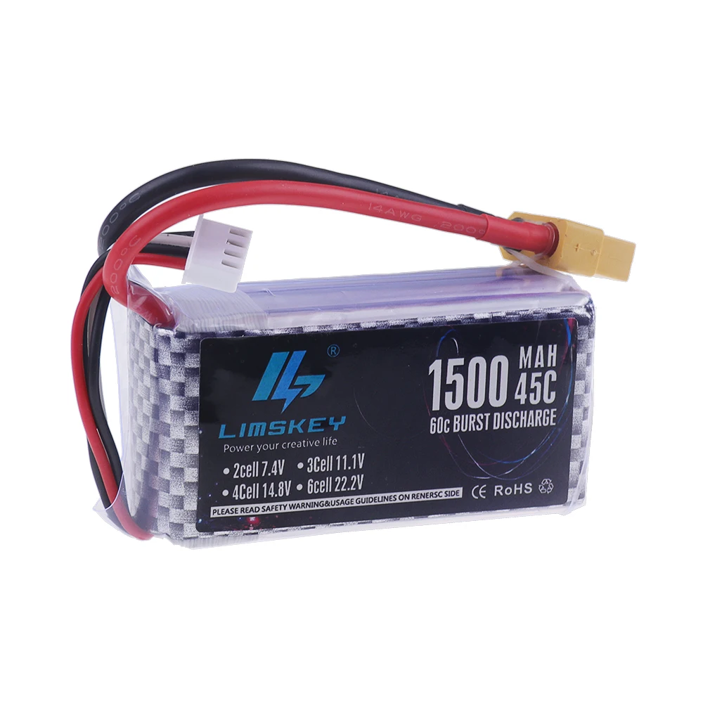 Batteria Lipo 2S 3S 4S 6S 7.4V - 4S Lipo Battery 14.8V 6000Mah recensione e prezzo