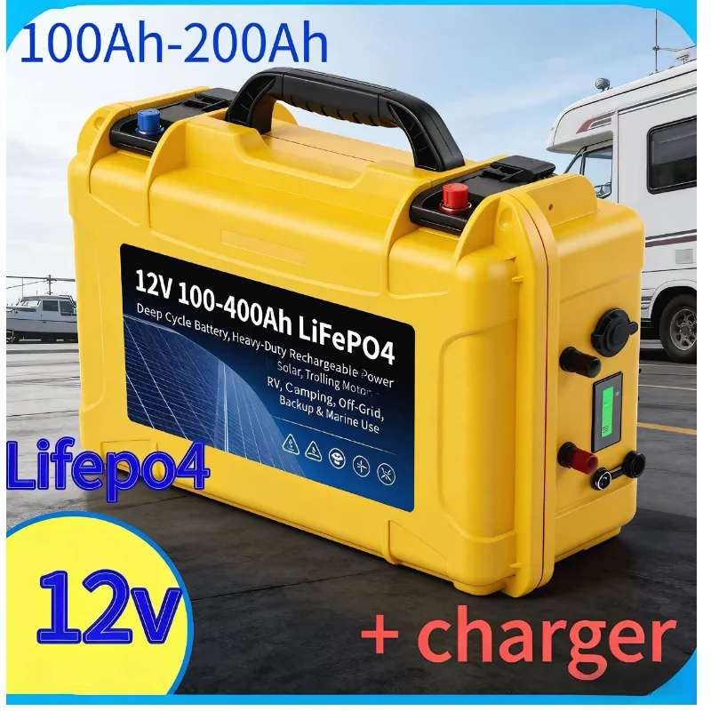 Batteria LiFePO4 12V 100‑200Ah - Lifepo4 12V 100Ah Bms Bluetooth recensione e prezzo