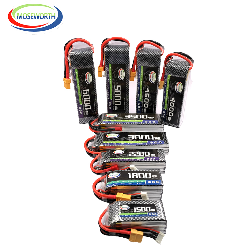 Batteria LiPo RC 2S 3S 4S 6S 7 - 4S Lipo Battery 14.8V 6000Mah recensione e prezzo